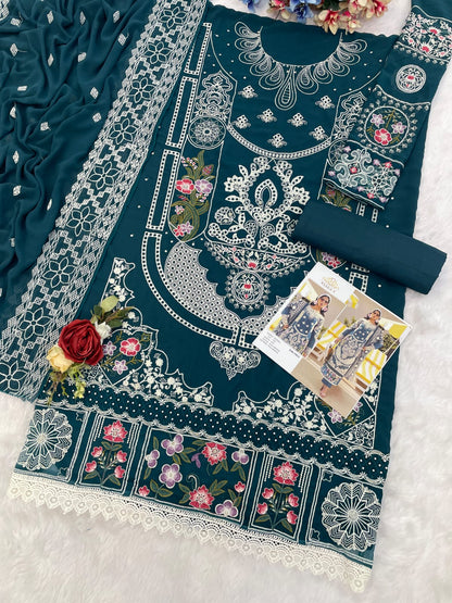 maaria 1183 dress material set to set 4 piece set