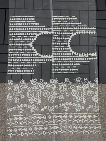 Beautiful Partywear Saree in Net FAbric For Wedding Wear