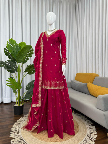 Red Color Beeautiful partywear dress