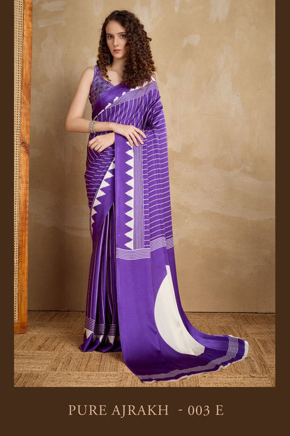 Rajtex pure ajrakh-003 series : 003 a to 003 l