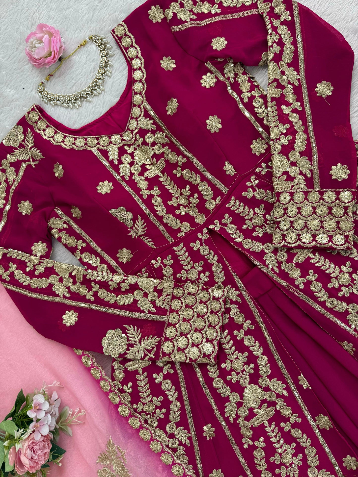 Beautifiul Partywear Lehenga Choli in Georgette Fabric