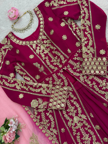 Beautifiul Partywear Lehenga Choli in Georgette Fabric