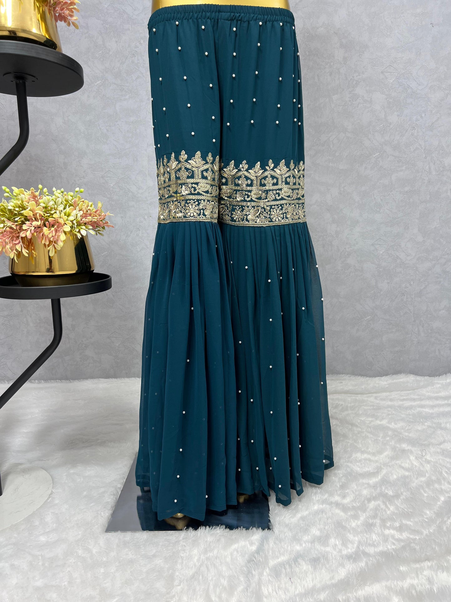 Beautiful Partywear Dress in Georgette Fabric