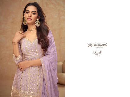 Gulkayra Designer Palak Vol.4 7518 series colour dress