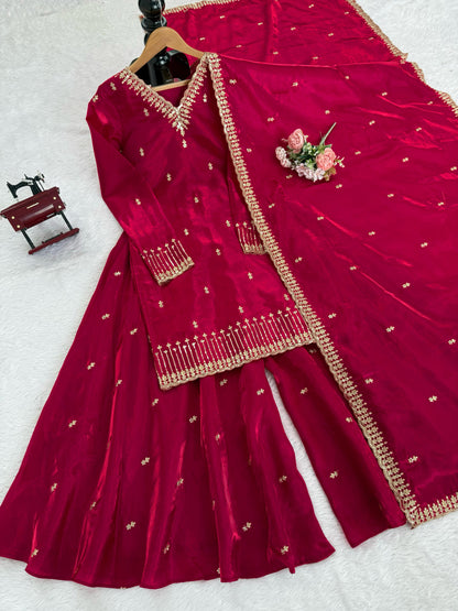 Red Color Beeautiful partywear dress