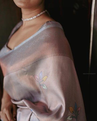 Designer Banarasi Silk Saree for small function