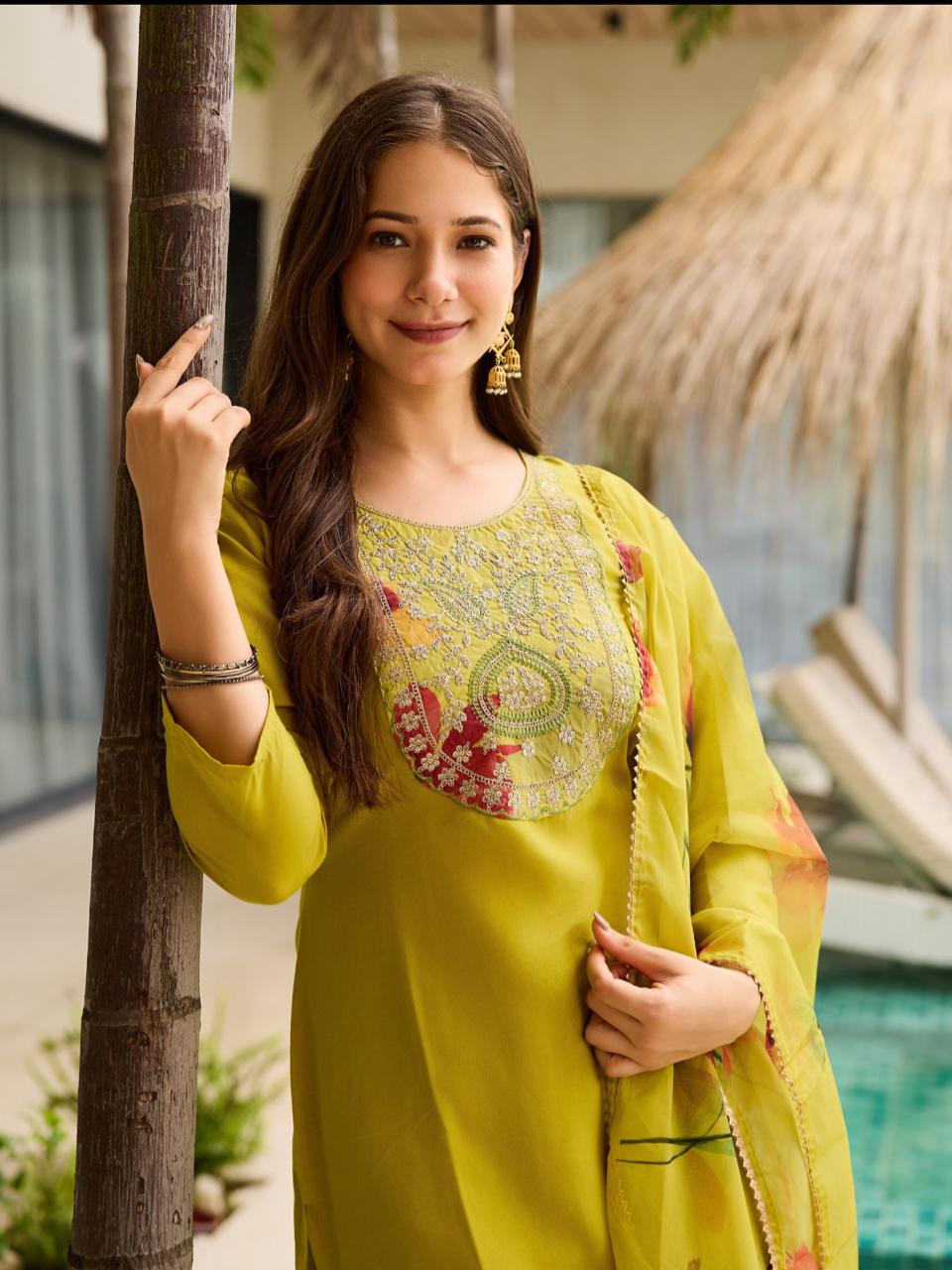Daily Wear Dress in Rayon FAbric
