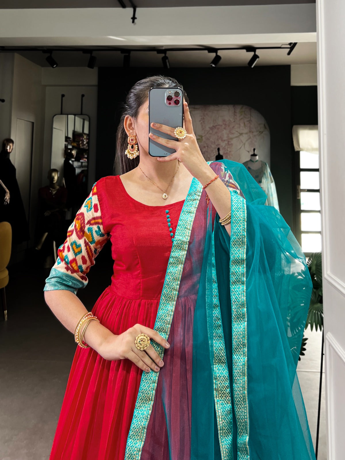 flare gown types with patterns made keeping the modern girl in mind, are the perfect fit for any occasion