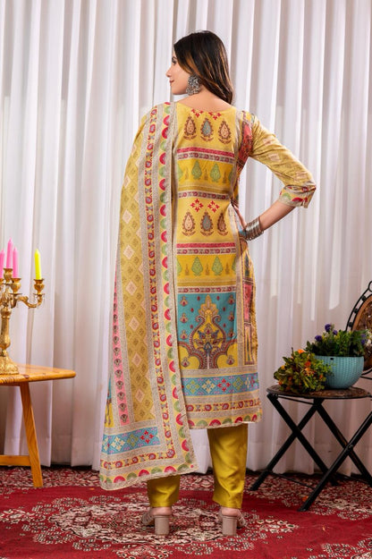 Summer Special Maslin Dress For Daily Wear Use