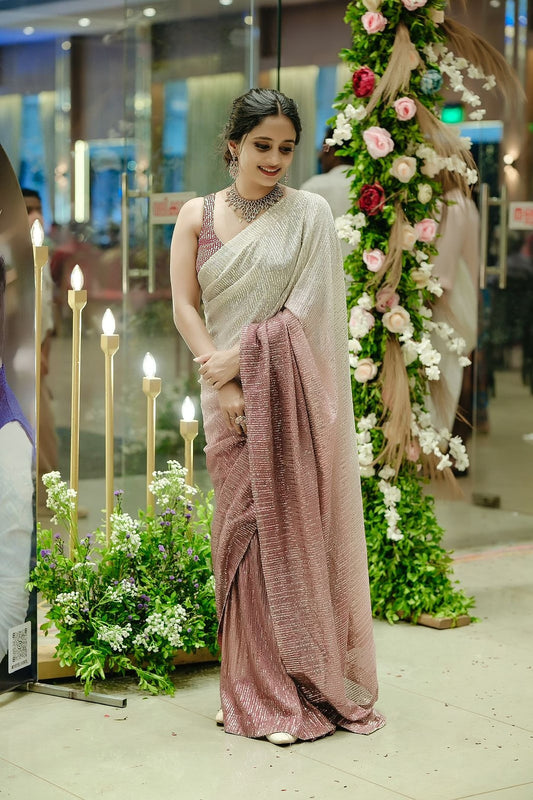 Beautiful Partywear Saree in Georgette Fabric